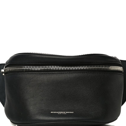 Alexander Wang Calfskin Chain Ace Belt Bag Black 7 of 16