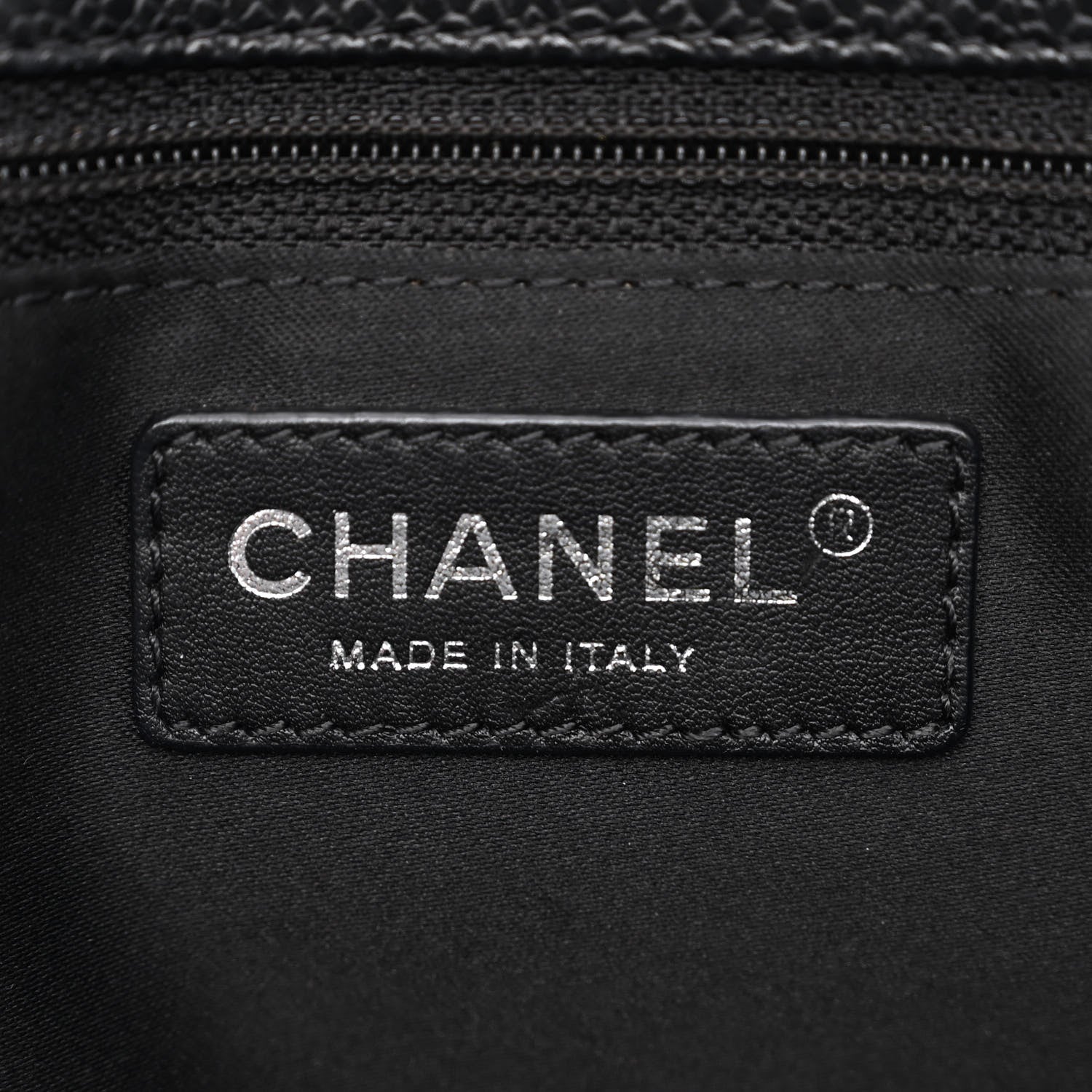 Chanel Caviar Quilted Grand Shopping Tote GST Black 6 of 12