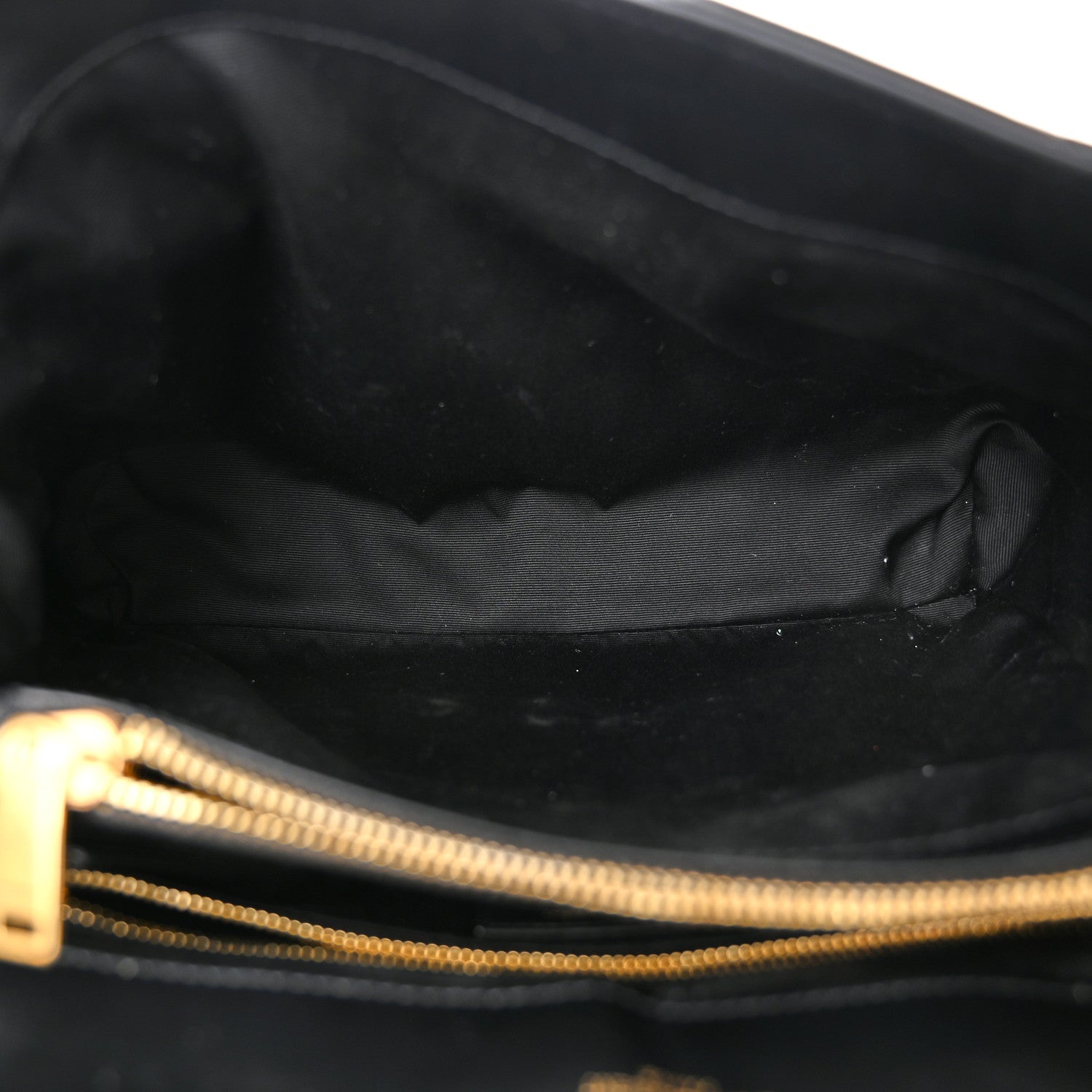 Saint Laurent Calfskin Y Quilted Monogram Medium Loulou Chain Satchel Black 5 of 11