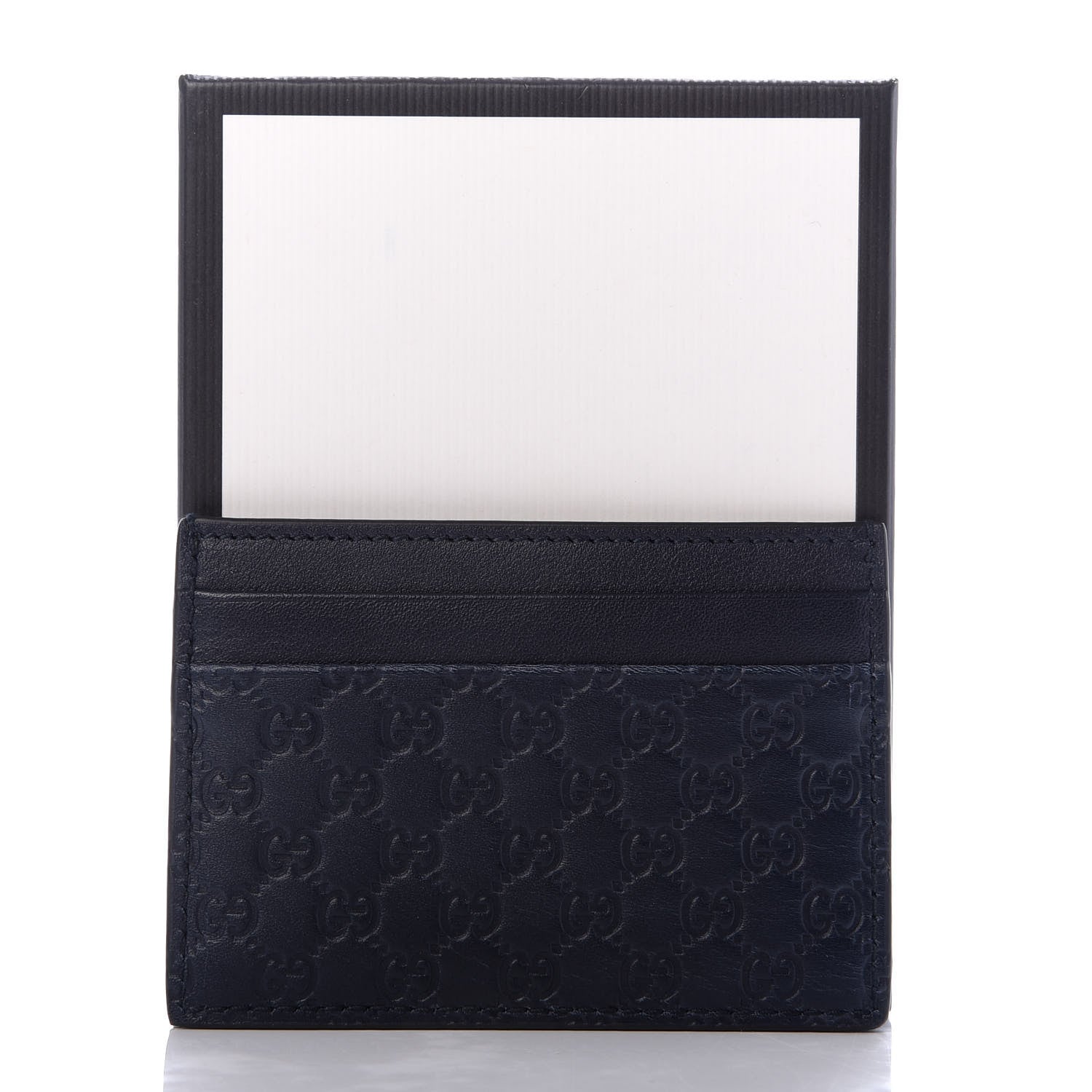Gucci Microguccissima Card Holder Blue 7 of 7