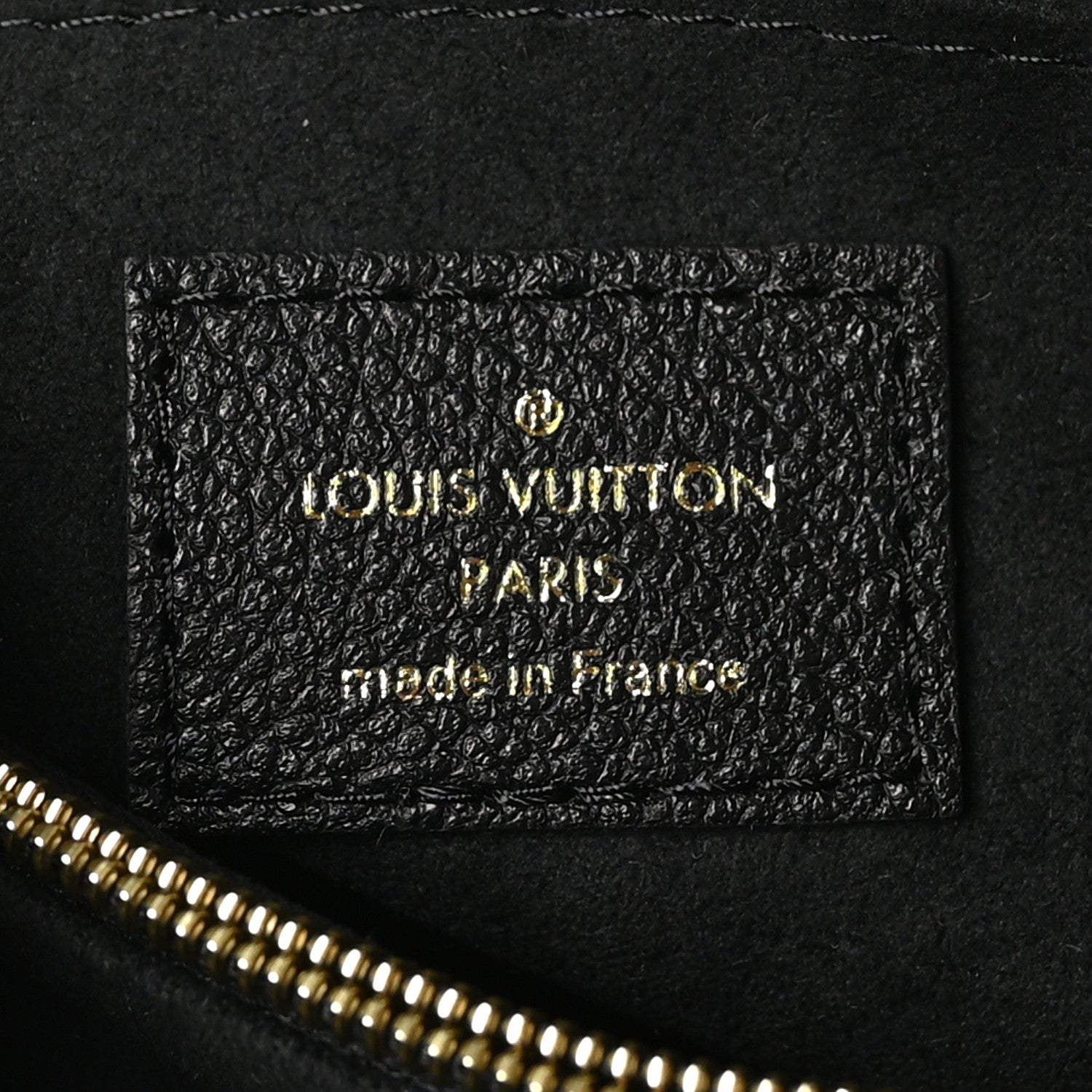 Louis Vuitton Empreinte Monogram Giant Madeleine MM Black 6 of 9