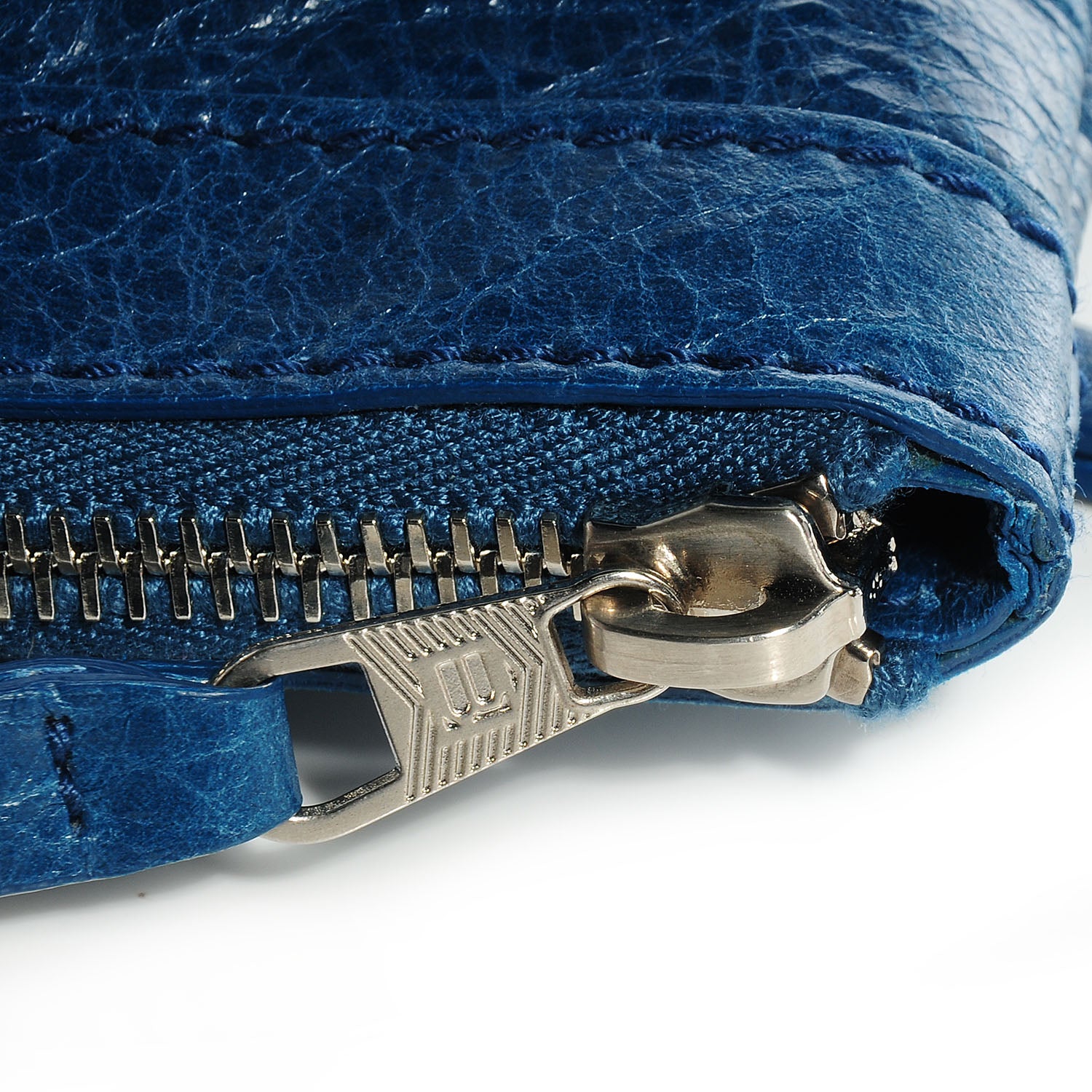 Balenciaga Agneau Arena Clip Medium Bleu Mineral 3 of 12