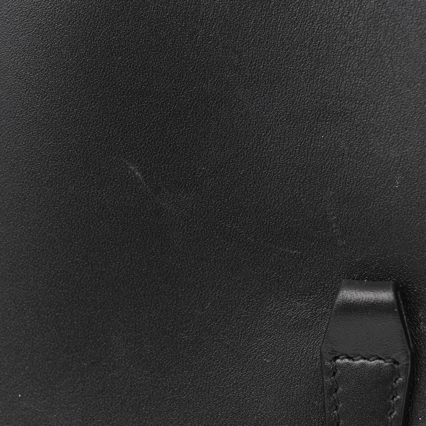 Shiny Calfskin Le 37 Bucket Bag Black