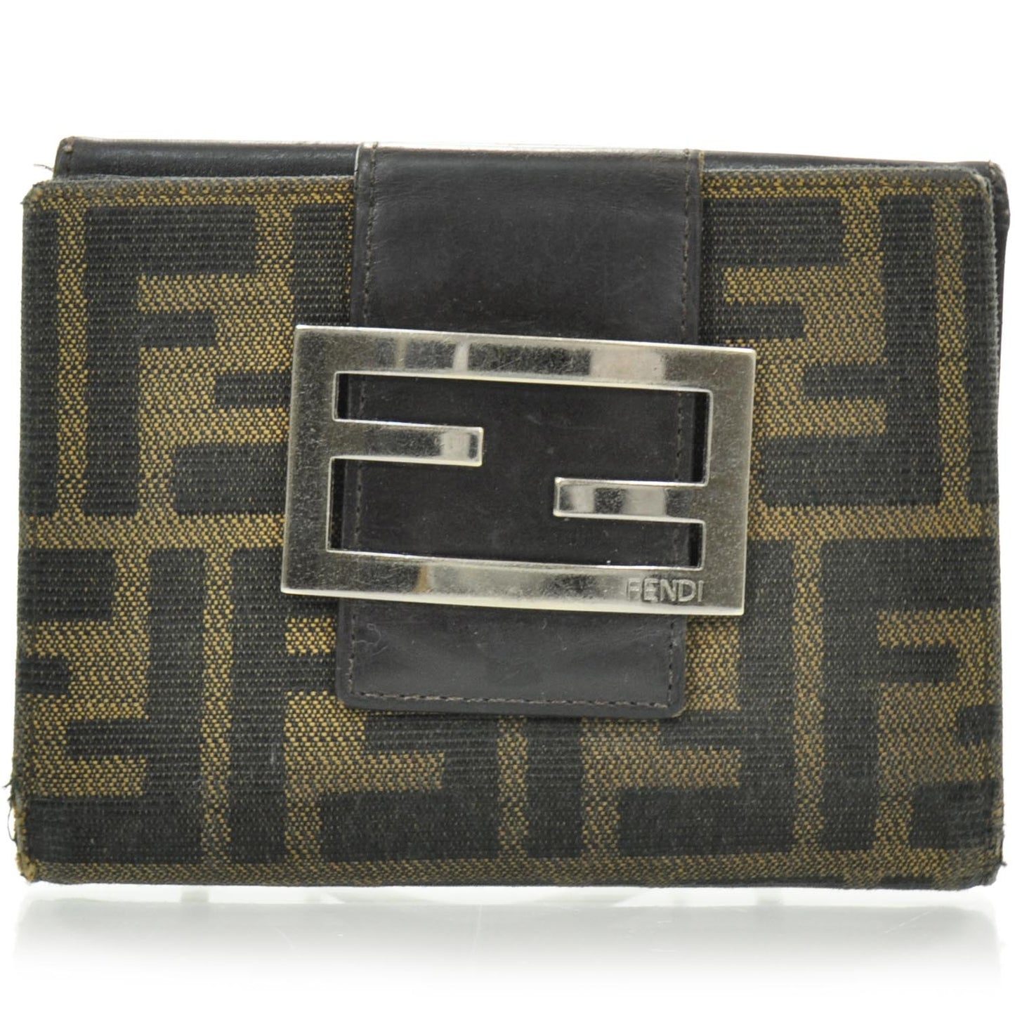 Zucca Compact Wallet Tobacco