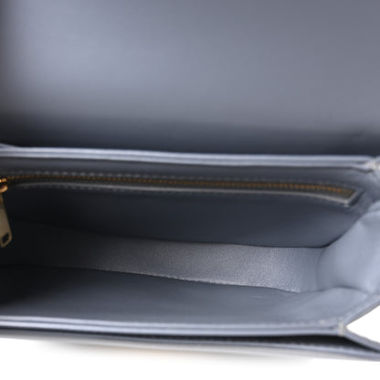 Celine Shiny Calfskin Teen Besace Blue Grey 5 of 9