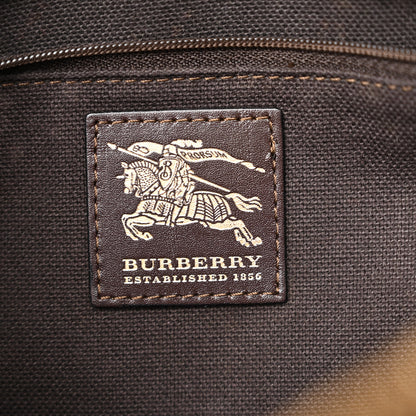 Burberry Haymarket Check Picadilly Bowler Brown 6 of 11