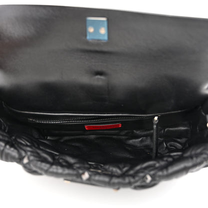 Valentino Garavani Nappa Spikeme Clutch Black 5 of 9