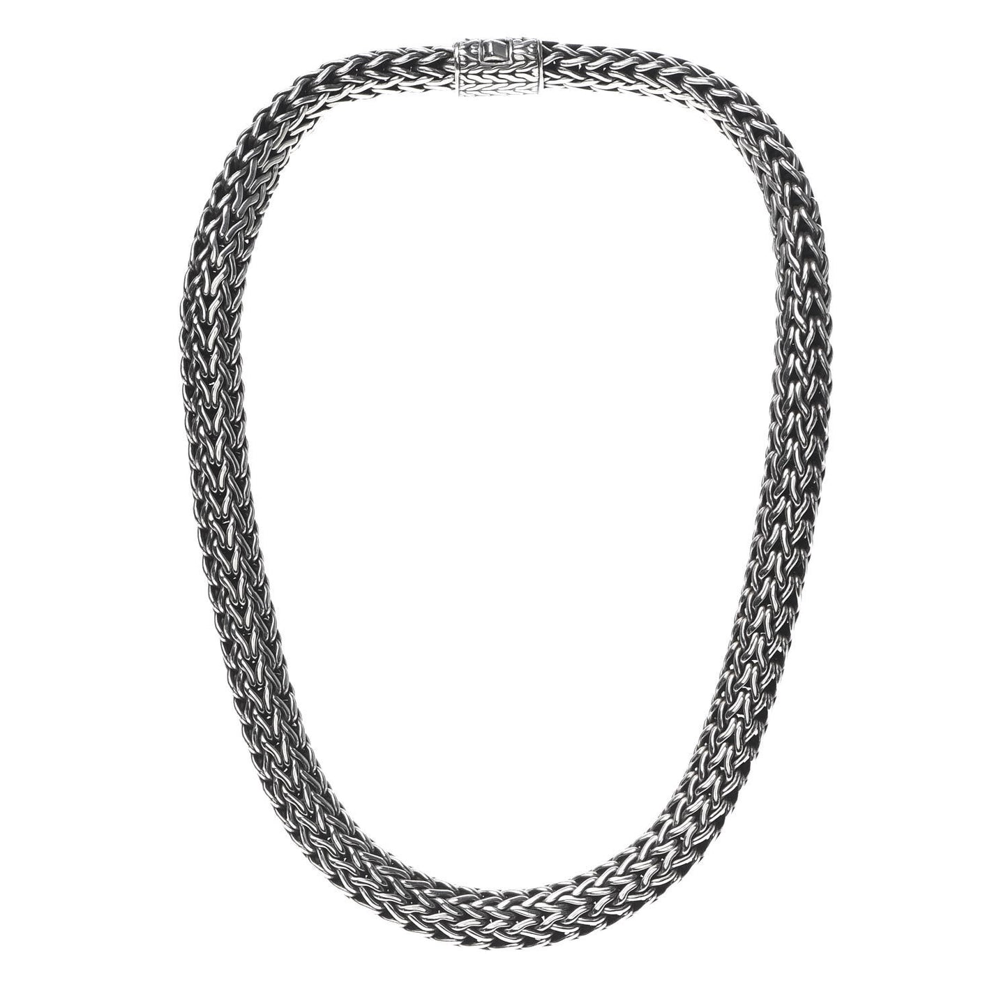 Sterling Silver 10mm Classic Chain Necklace