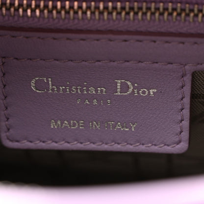 Christian Dior Lambskin Cannage Medium Lady Dior Purple 6 of 10