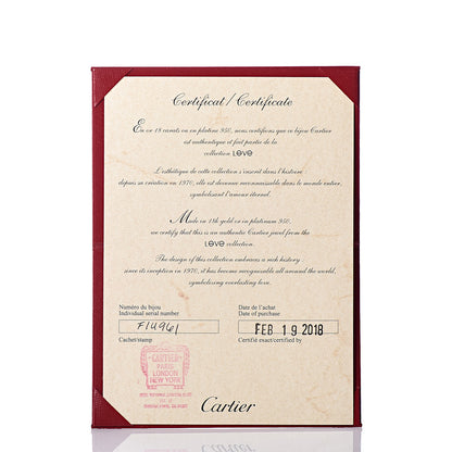 Cartier 18K Pink Gold 3.5mm LOVE Wedding Band Ring 59 8.75 6 of 6