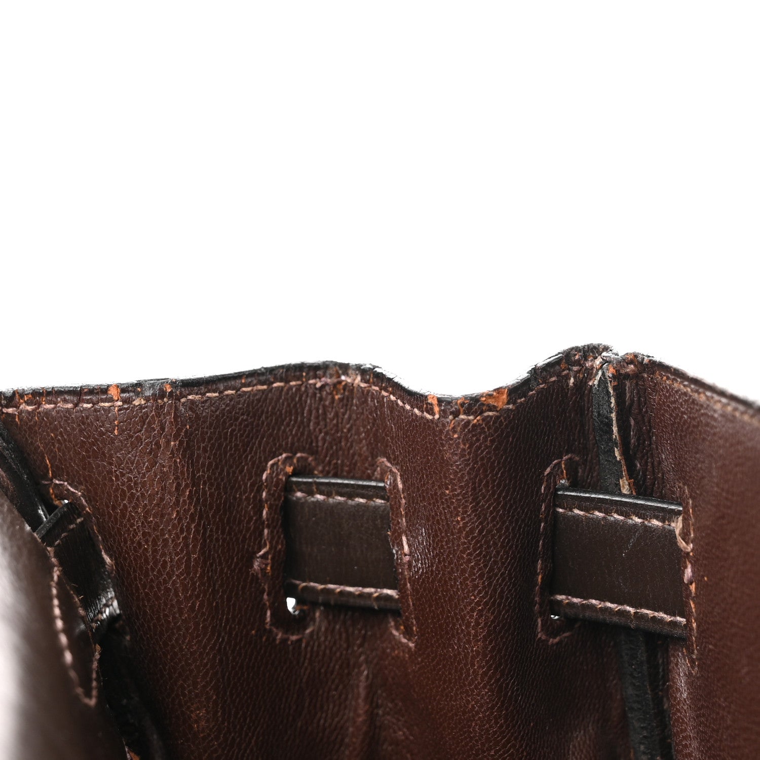 Hermes Box Kelly Retourne 28 Chocolate 17 of 21