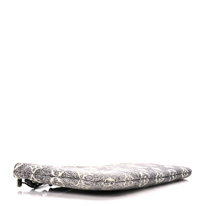 Louis Vuitton Denim Monogram Jacquard Neverfull MM GM Pochette Gray 4 of 9