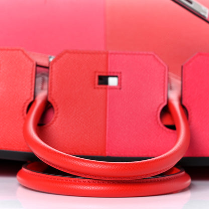 Hermes Epsom Casaque Birkin Sellier 30 Rouge Coeur Rose Extreme Bleu Zanzibar 17 of 35