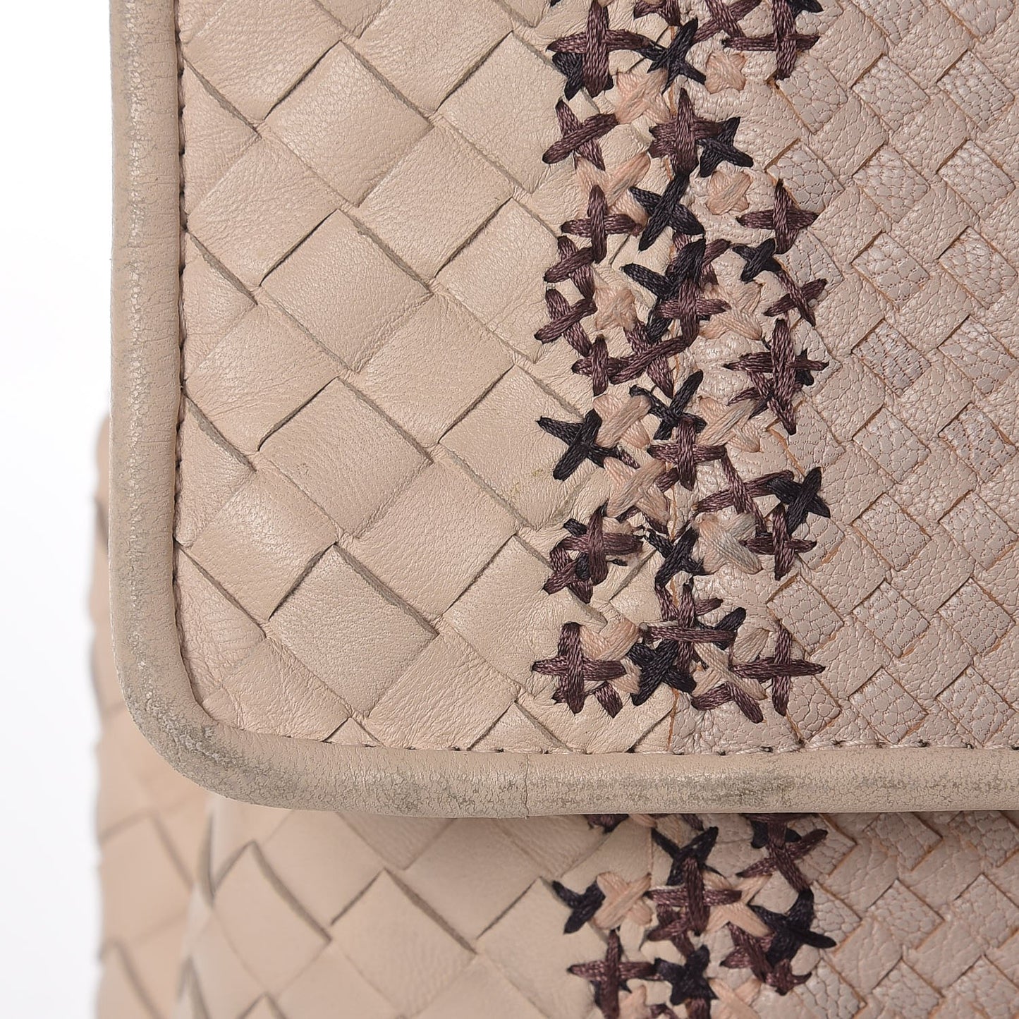 Python Nappa Intrecciato Olimpia Bag Natural