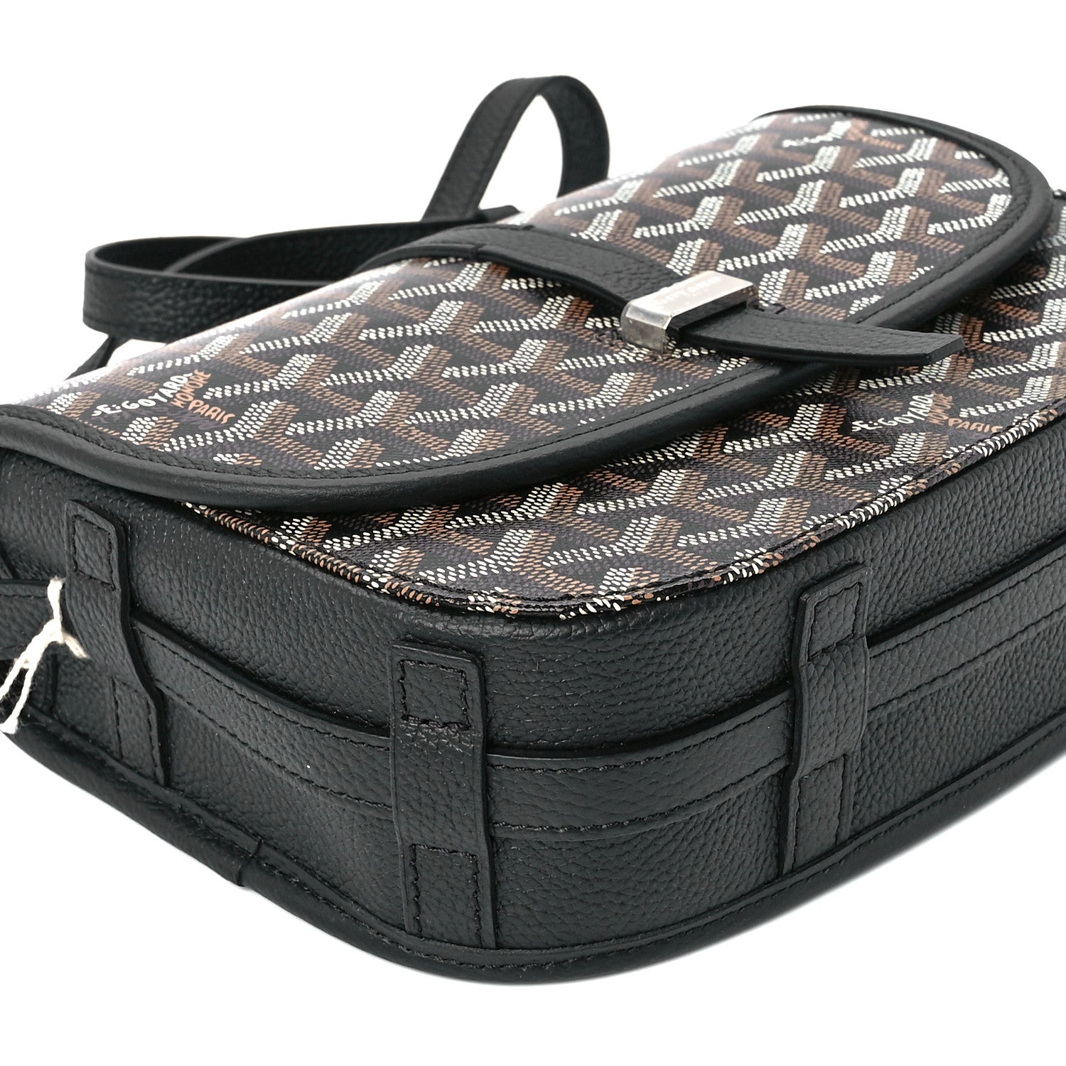 Goyard Goyardine Belvedere II PM Messenger Bag Black 9 of 10