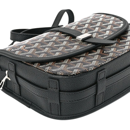 Goyard Goyardine Belvedere II PM Messenger Bag Black 9 of 10