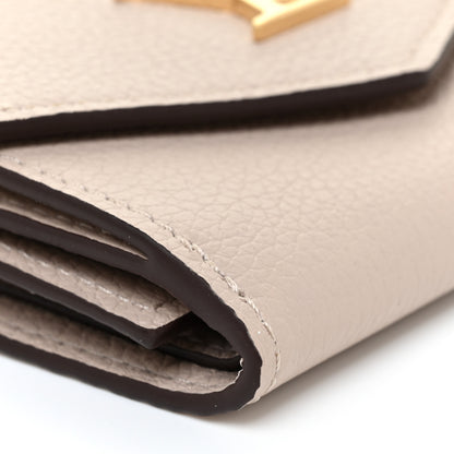 Louis Vuitton Calfskin Lockmini Wallet Greige 8 of 10