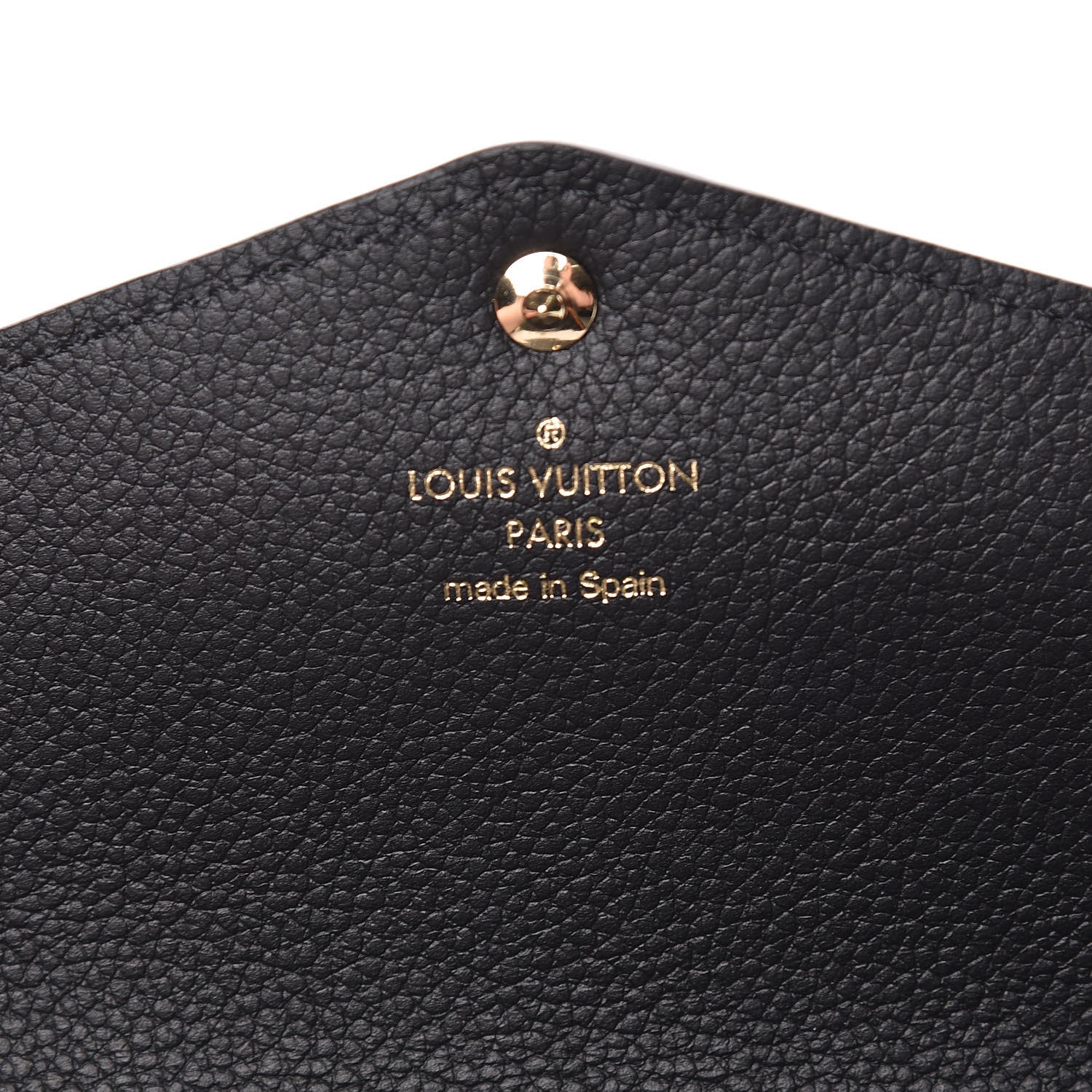 Louis Vuitton Empreinte Sarah Wallet NM Black 6 of 8