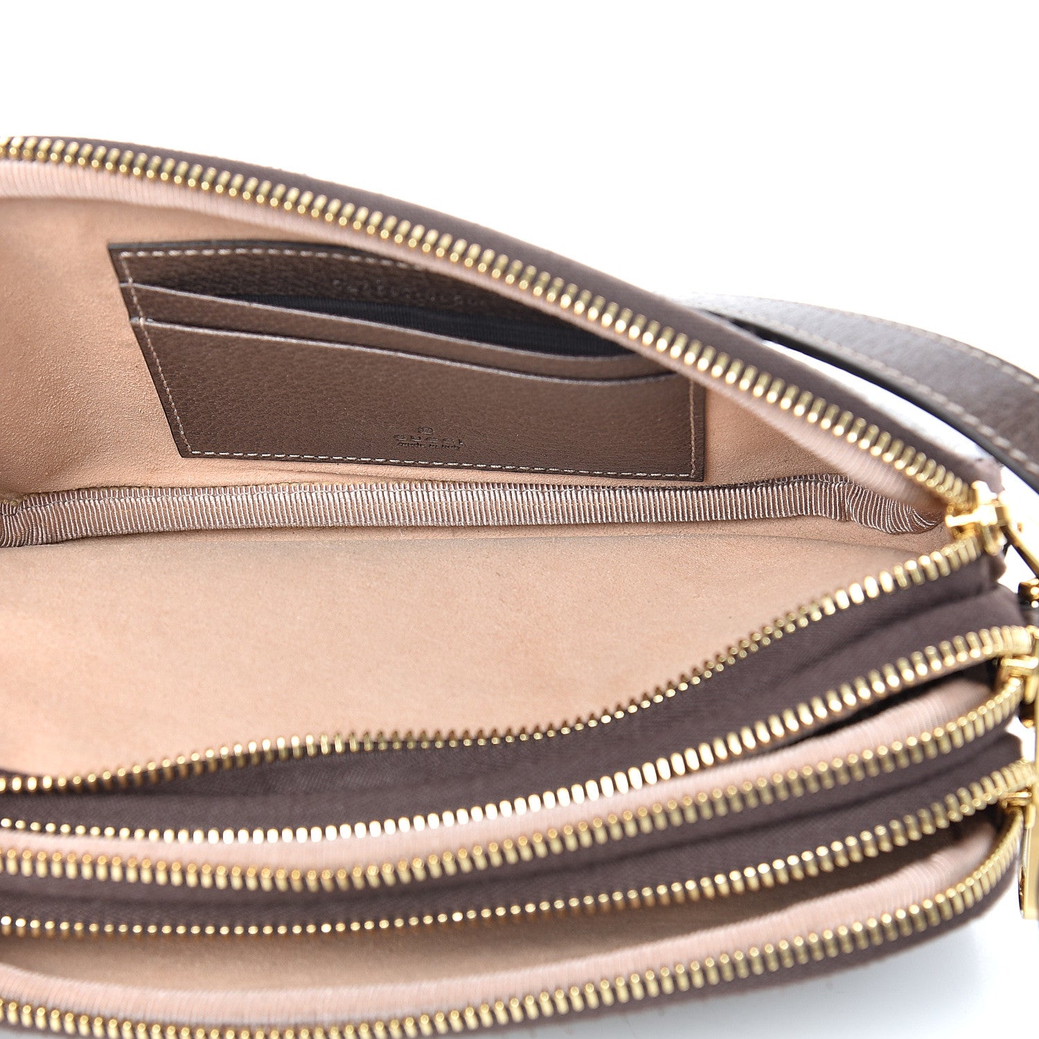 Gucci GG Supreme Monogram Web Mini Ophidia GG Bag Brown 5 of 14