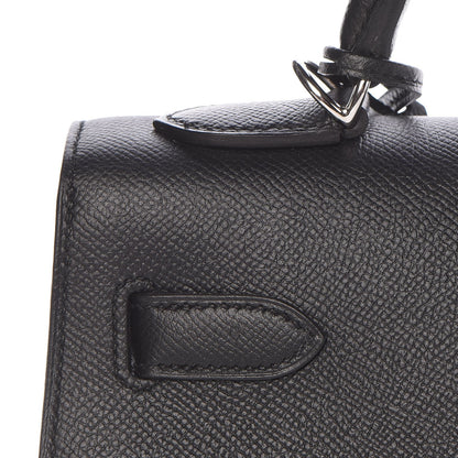 Hermes Epsom Kelly Sellier 32 Black 12 of 35