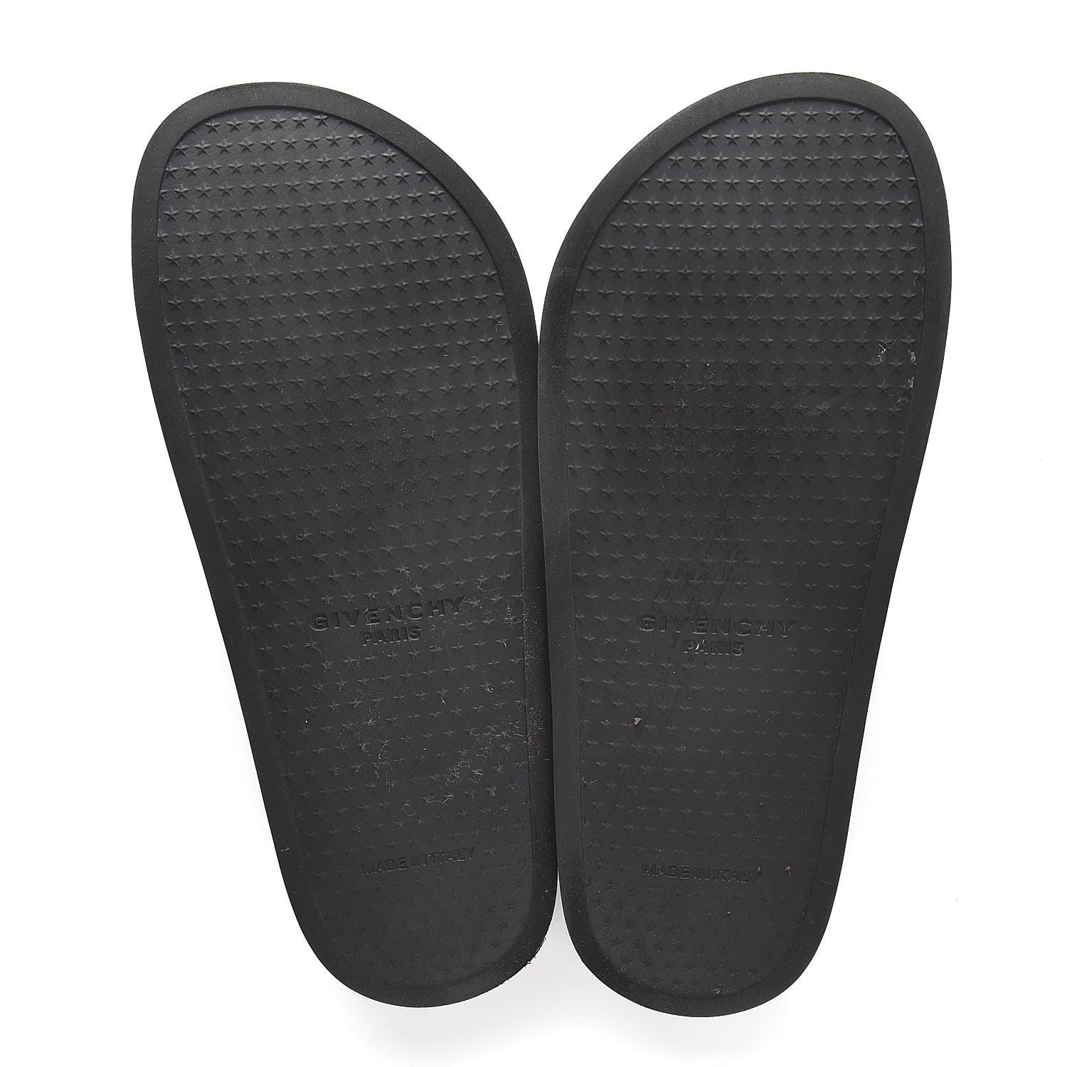 Givenchy Rubber Logo Pool Slide Sandals 39 Black 5 of 10