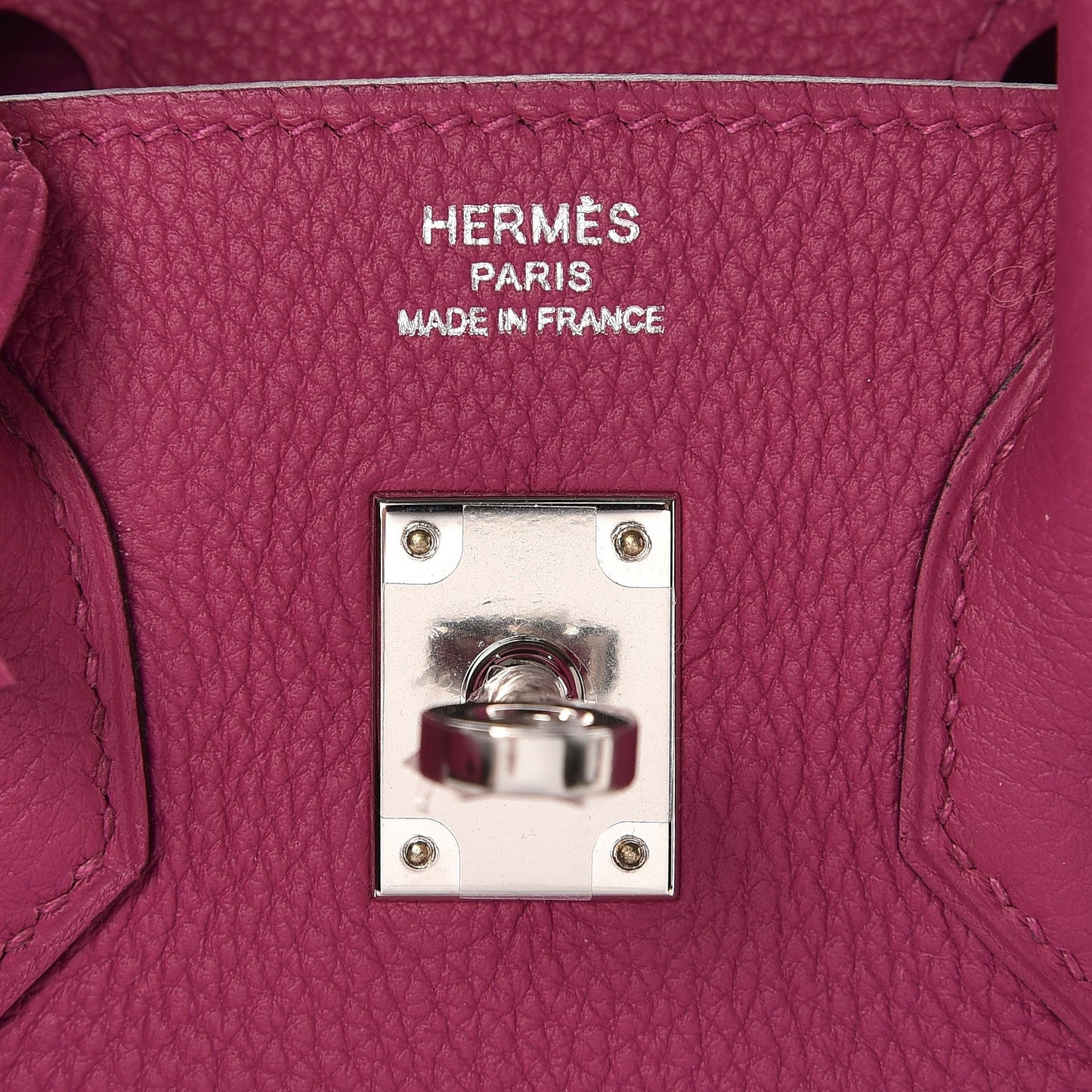 Togo Birkin 25 Rose Pourpre