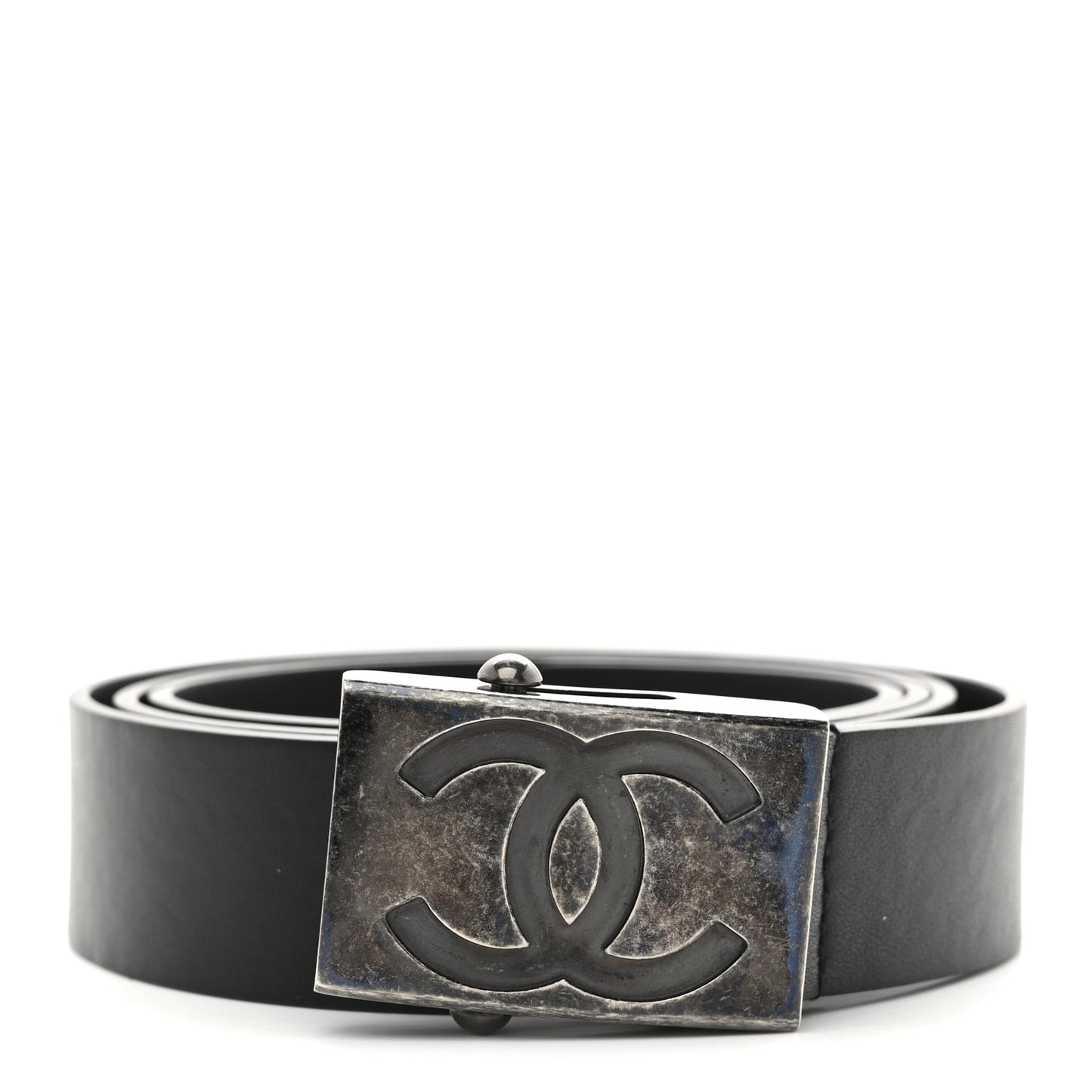 Calfskin CC Belt 95 38 Black