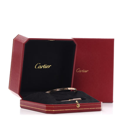 Cartier 18K Pink Gold Small LOVE Bracelet 19 7 of 7