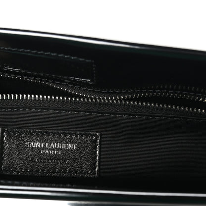 Saint Laurent Patent Calfskin Suzanne Shopping Tote Black 12 of 17