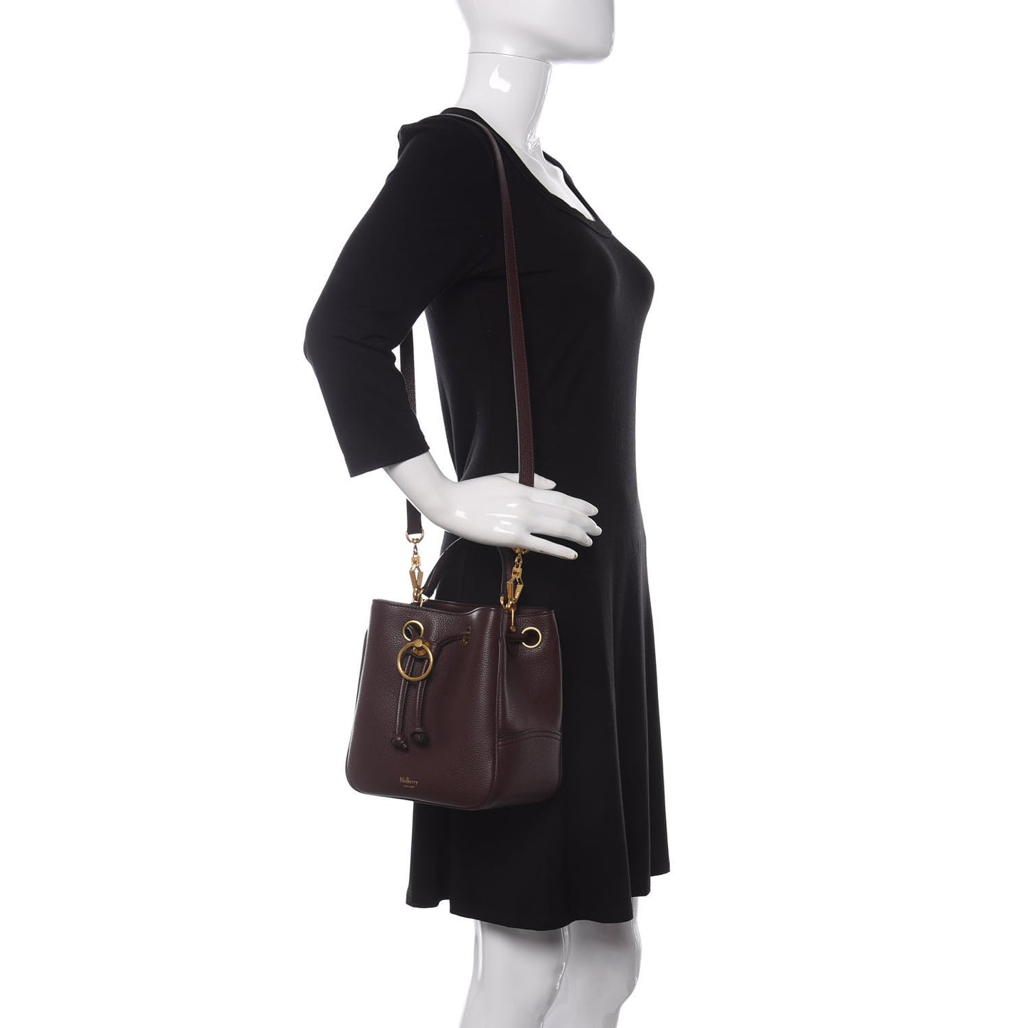 Small Classic Grain Small Hampstead Oxblood
