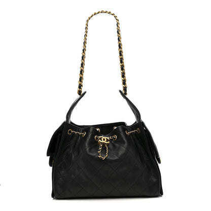 Chanel Caviar Quilted Small Chanel 25 Handbag Black 1 of 10
