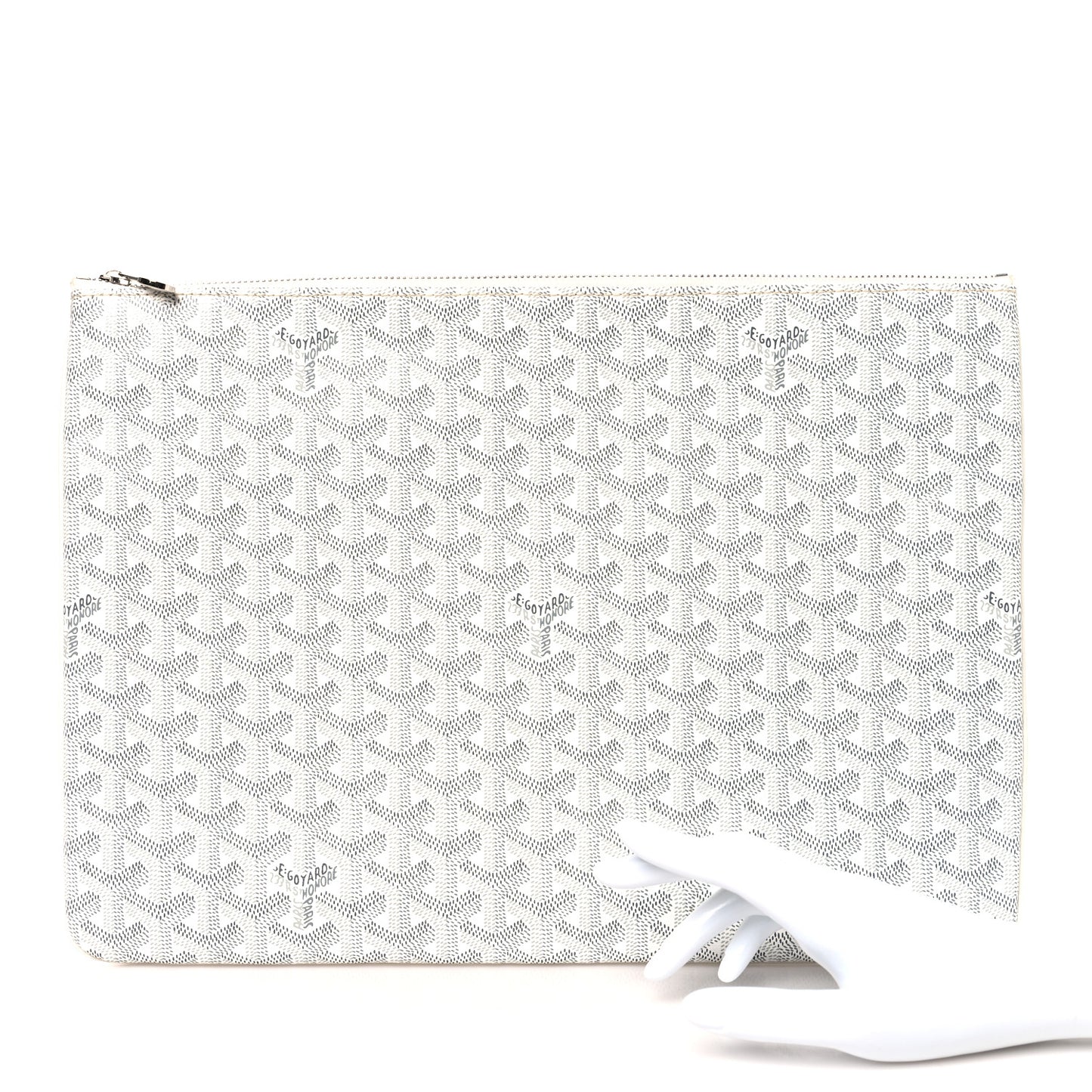 Goyardine Senat Pochette GM White