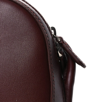 The Row Calfskin Single Mignon Shoulder Bag Terracotta 10 of 11
