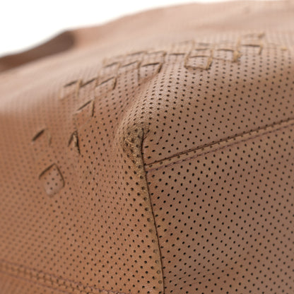 Bottega Veneta Nappa Intrecciato Perforated Regent Tote Noce 9 of 14