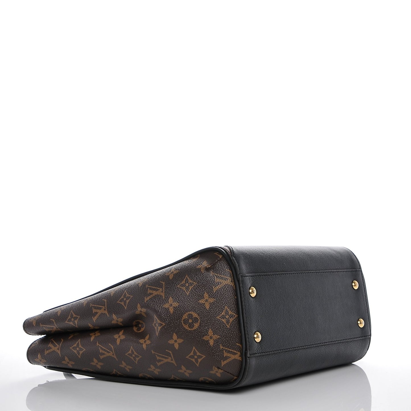 Calfskin Monogram Kimono Tote Black