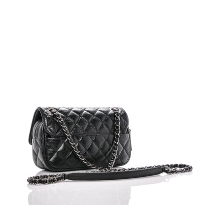 Chanel Aged Calfskin Small Easy Flap Black 3 of 7