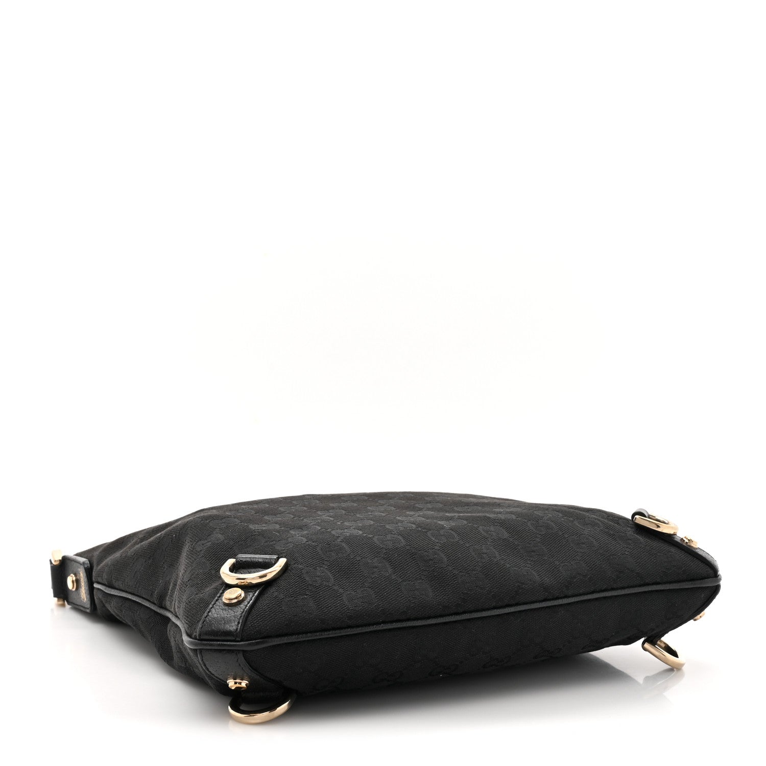 Gucci Monogram Abbey Messenger Bag Black 4 of 13