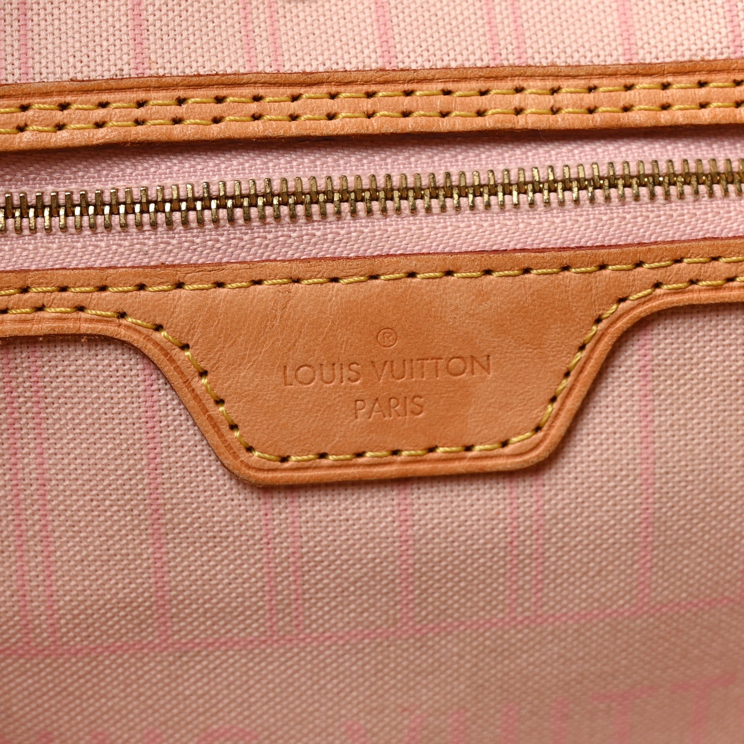 Louis Vuitton Damier Azur Neo Neverfull GM Rose Ballerine 6 of 10
