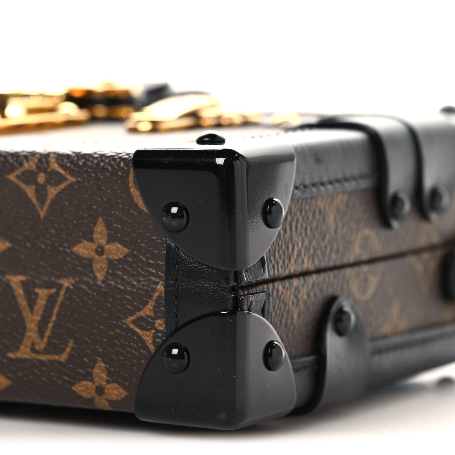 Louis Vuitton Monogram Petite Malle Black 9 of 9