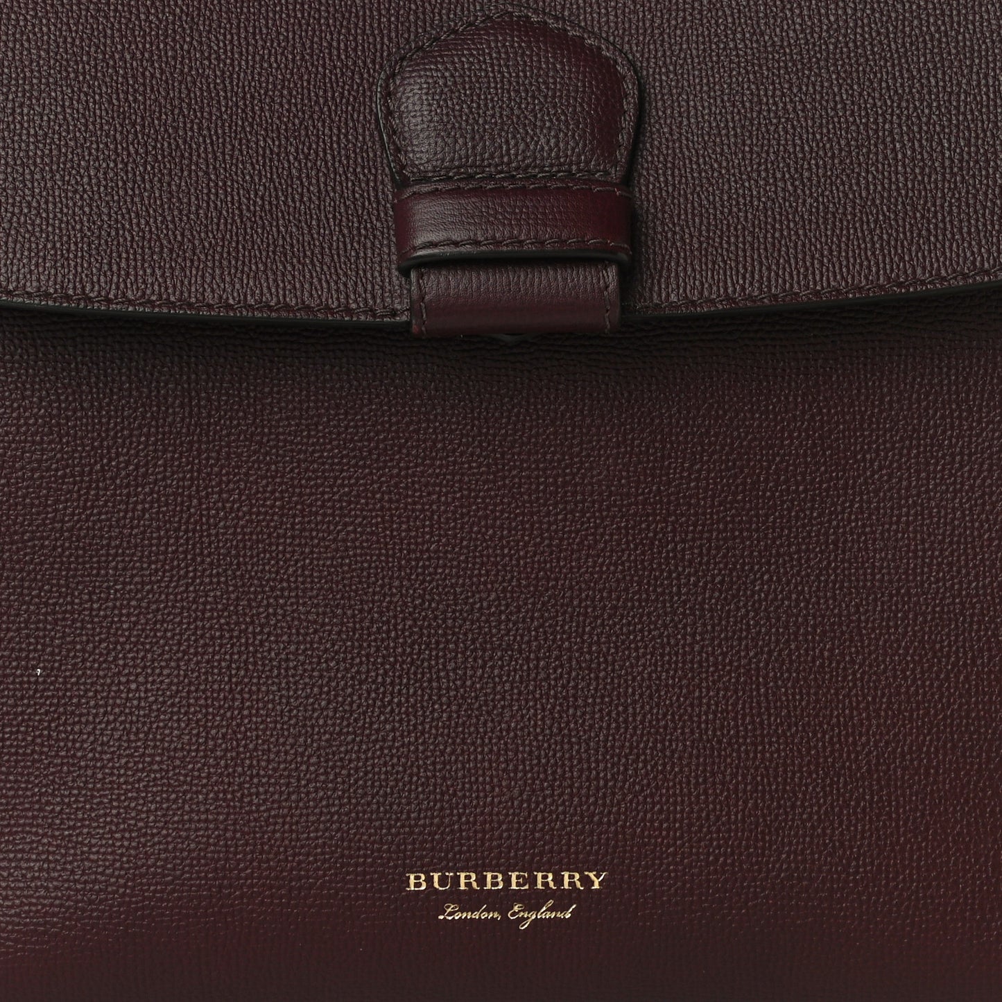 Derby Calfskin House Check Medium Camberley Burgundy