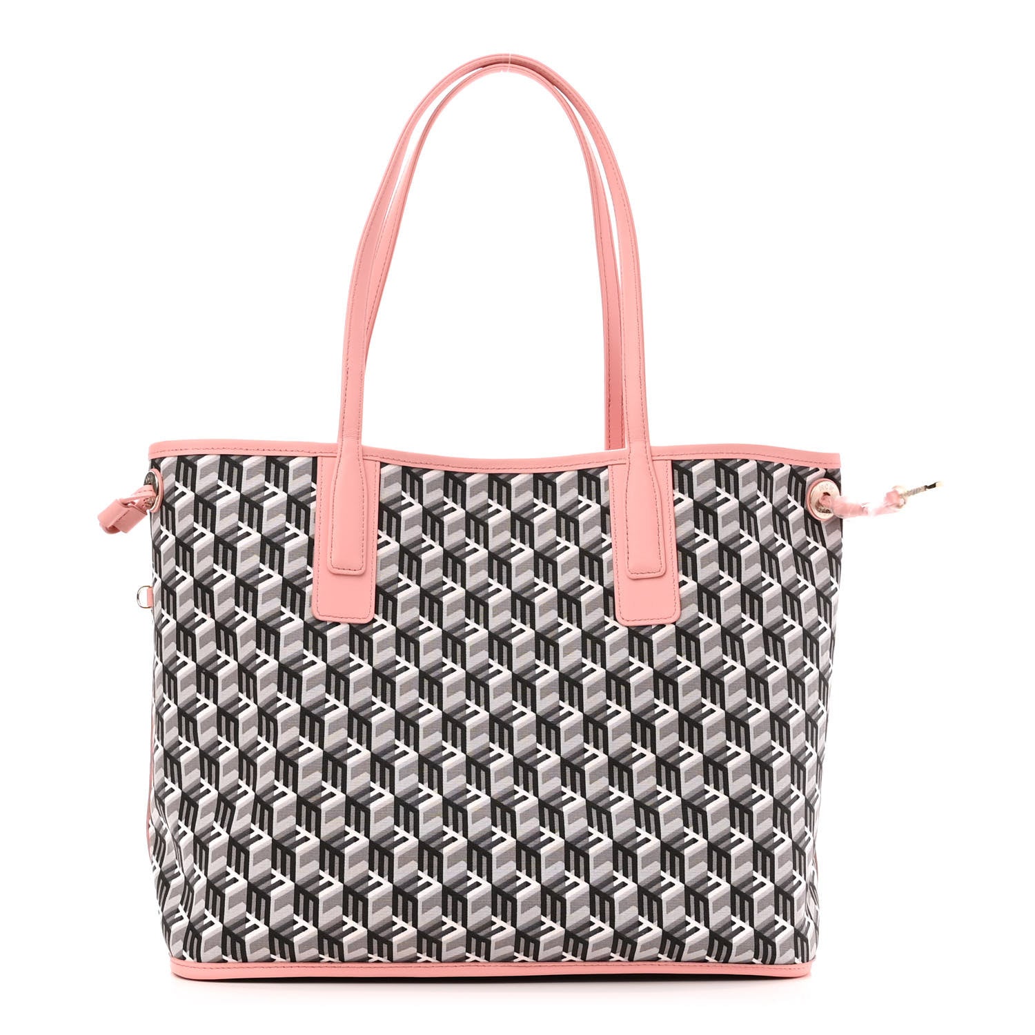MCM Visetos Medium Liz Reversible Shopper Tote Pink 4 of 15