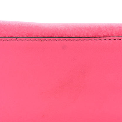 Valentino Garavani Vitello Rockstud Double Handle Tote Fuxia Fluo 12 of 15