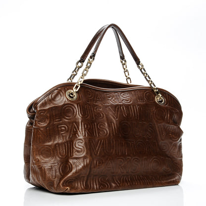Louis Vuitton Monogram Paris Souple Whisper PM Chocolate 3 of 9