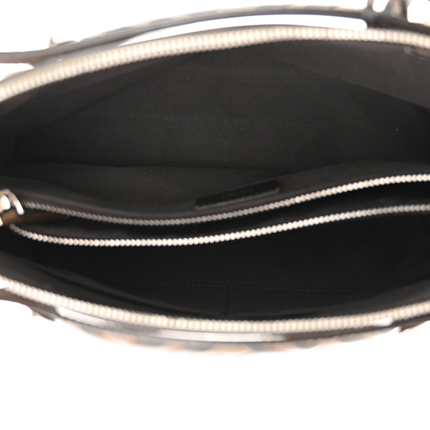 Vitello Dolce Bi-Color FF 1974 Embossed Medium By The Way Boston Bag Maya Black
