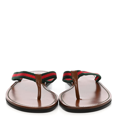 Gucci Thong Sandal 39.5 Brown 2 of 7