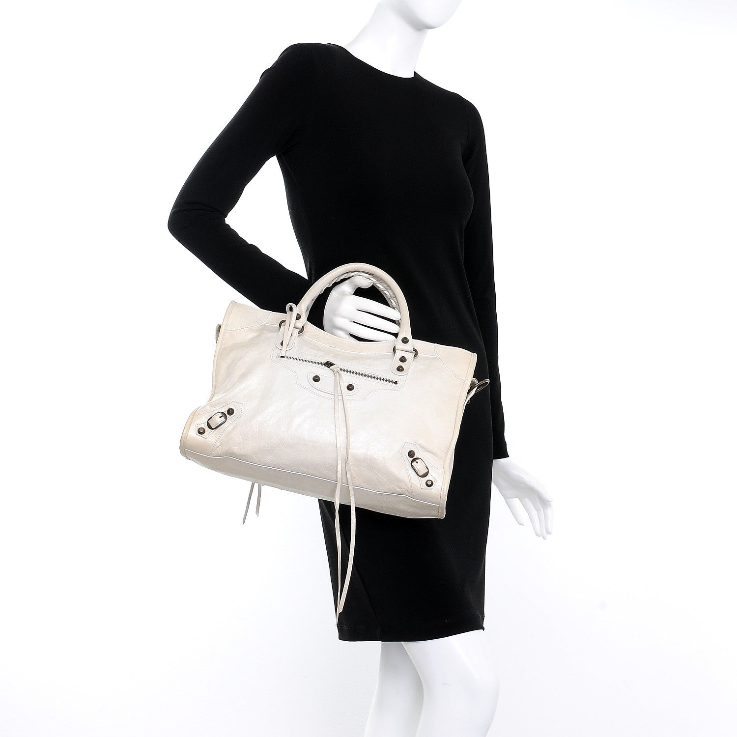 Balenciaga Chevre Classic Hardware City Natural 3 of 10