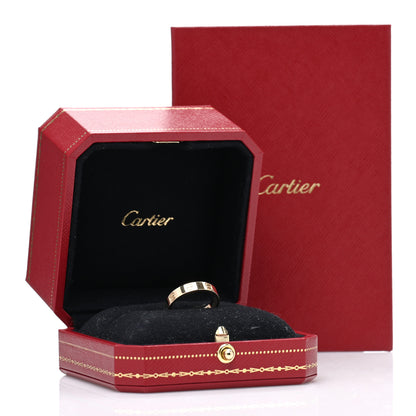 Cartier 18K Yellow Gold 3.5mm LOVE Wedding Band Ring 52 6 5 of 5