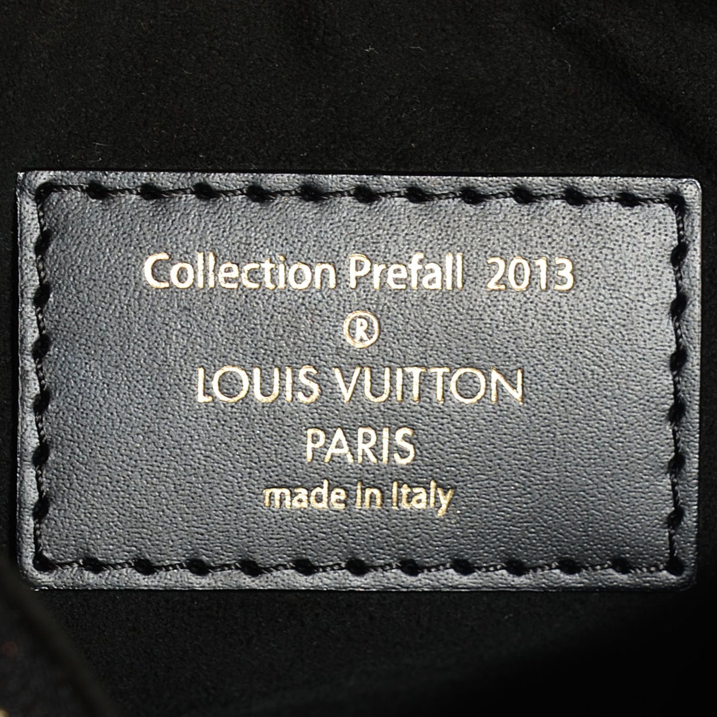 Damier Paillettes Mini Pochette Accessories Black