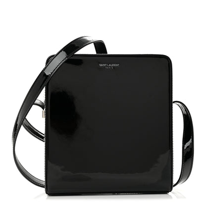 Saint Laurent Patent Camera Shoulder Bag Black 1 of 10
