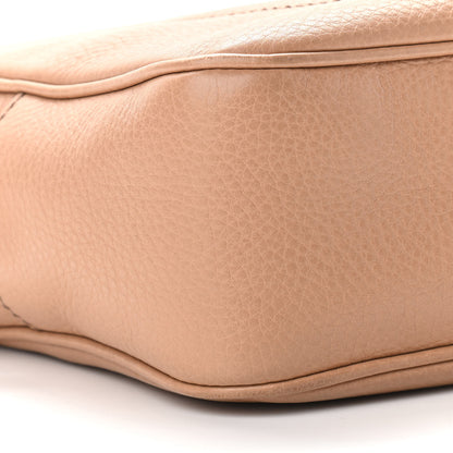 Gucci Pebbled Calfskin Small Soho Disco Bag Camelia 9 of 13